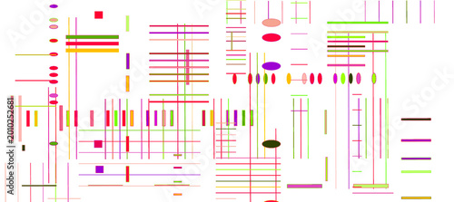 abstract background with colorful  lines pattern