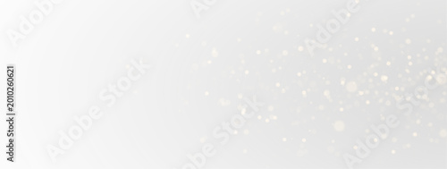 Obraz na plátně Magical glittering particles with golden sparkle shimmer soft glow festive abstr