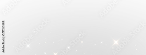 Tablou pe pânză Golden shimmering stardust background with festive sparkle particles glowing s