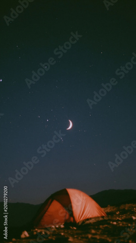 Beautiful Dreamy Starry Night Sky Landscapes and Peaceful Scenery
