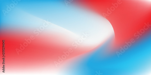 modern Abstract grainy gradient background with cyan white and red colors, noise effect, banner poster cover design.