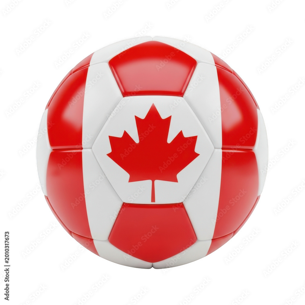 Obraz premium Soccer ball isolated on transparent background