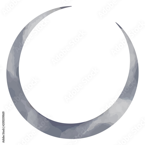 Fotografie Waning moon textured