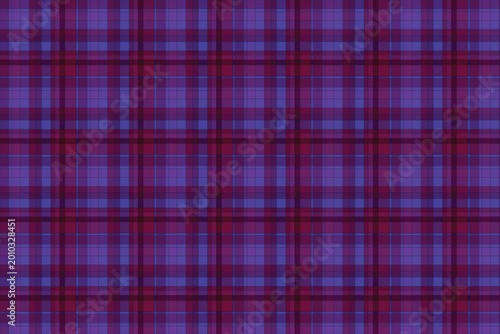 Purple and red plaid pattern