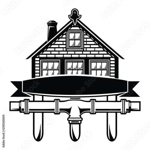 vector illustration of industry 