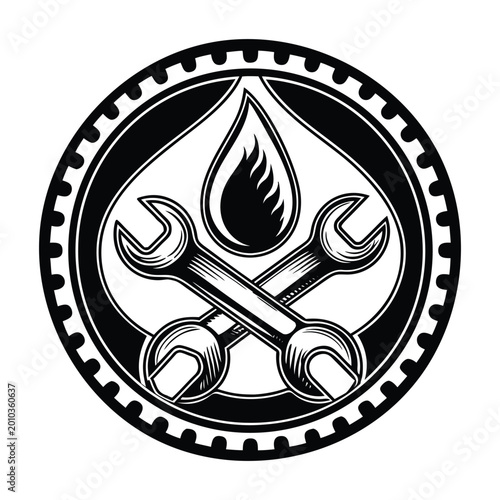 vector illustration of industry 