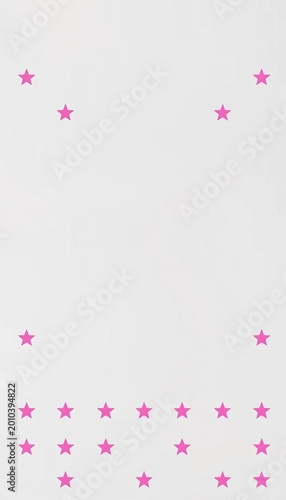 Pale grey background with pink star and crescent pattern, celebration, pink