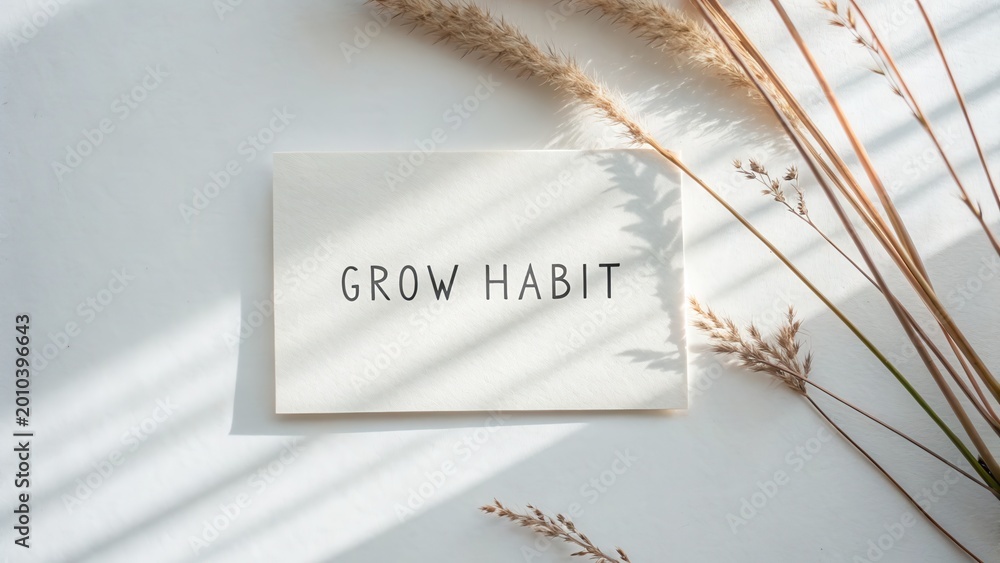 Naklejka premium Inspirational Message for Personal Development and Growth Mindset