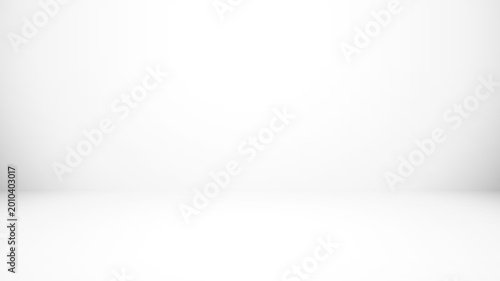 Empty white studio background. Design for displaying product.