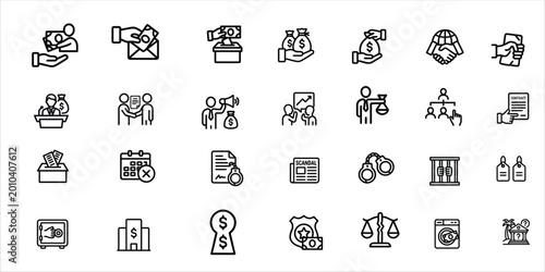 Bild auf Leinwand Ancient egyptian hieroglyphs a collection of historical icon symbols and art
