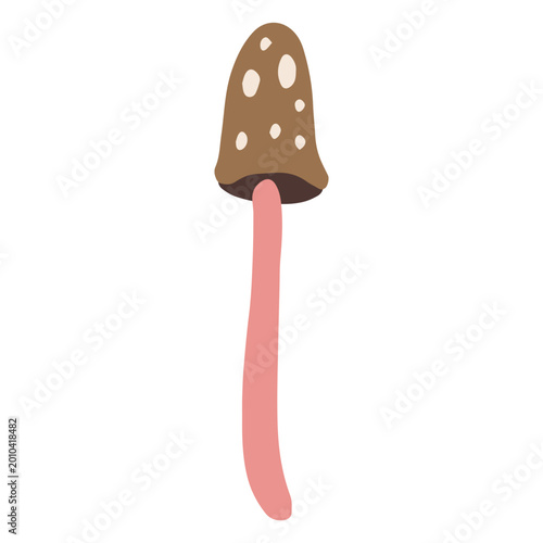 Canvas Print Pinky mushroom