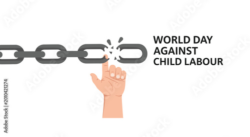 Canvastavla Hand breaking free from chain link.
