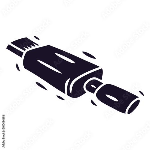 Foto Car muffler figure
