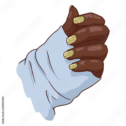 Fotografija Nails adornment design