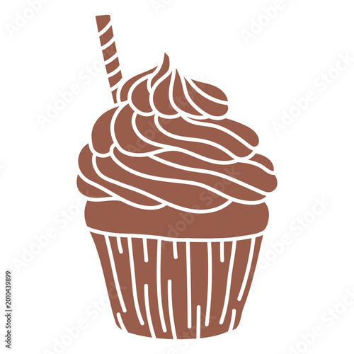 Φωτογραφία Cupcake cut out sweets