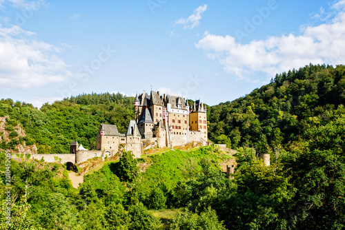 Majestic medieval Eltz Castle in Germany