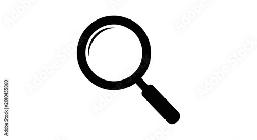 Фотография Magnifying glass icon symbol tool.