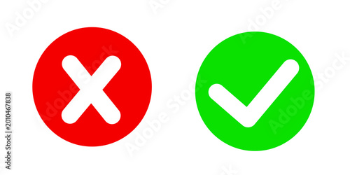 tick and cross