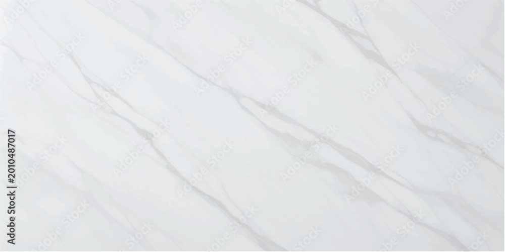 Obraz premium Luxury white Carrara marble stone texture background with natural grey veins and polished surface