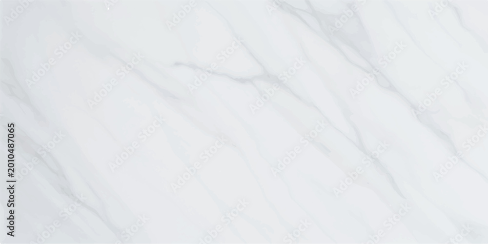 Obraz premium White natural stone texture close-up. Light marble or limestone surface with subtle grey veins