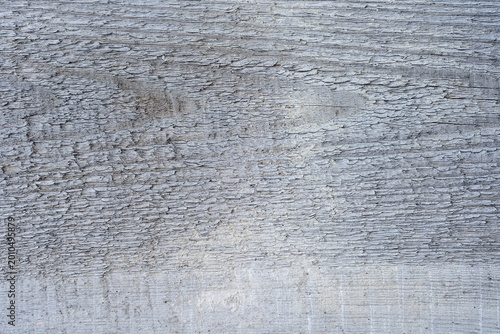 Fotografie Gray concrete wall surface texture with horizontal lines
