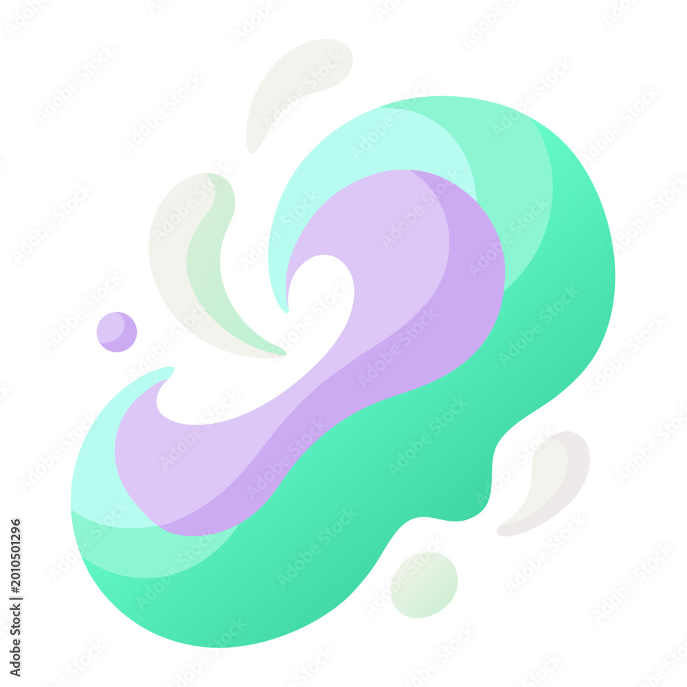 Obraz premium illustration of a splash of paint 