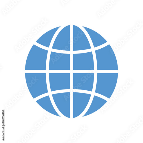Global Network Globe Vector Icon