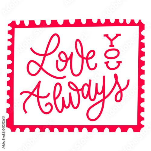 Foto Love you always svg