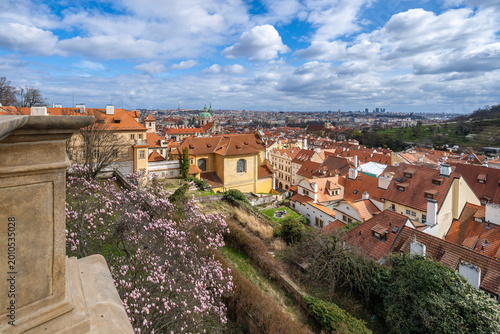 Fotografía Panorameblick über Prag von der Burg