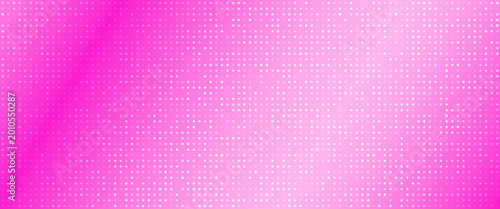 Shining pink disco party pattern background. Iridescent rose sequin mosaic texture. Abstract sparkling halftone wallpaper. Pop up comic glowing glitter backdrop. Retro vector design template
