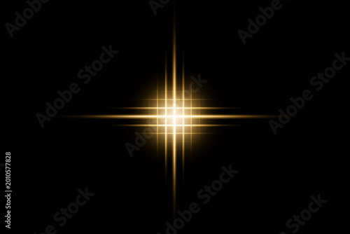 Foto bright light beam crossing dark background minimalist glow effect for focus and
