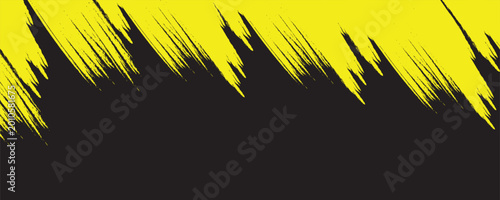 Dots halftone yellow and dark blue color pattern gradient grunge texture background. Dots pop art sport style  modern grunge
