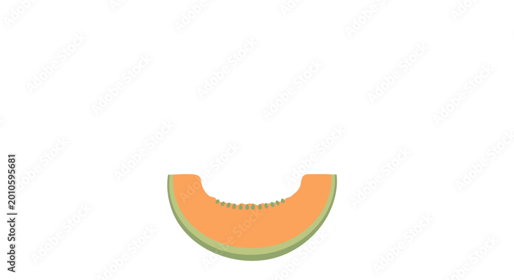 Fototapeta premium Abstract vector illustration design featuring a toothbrush and toothpaste icon set with a moon symbol and fruit sign