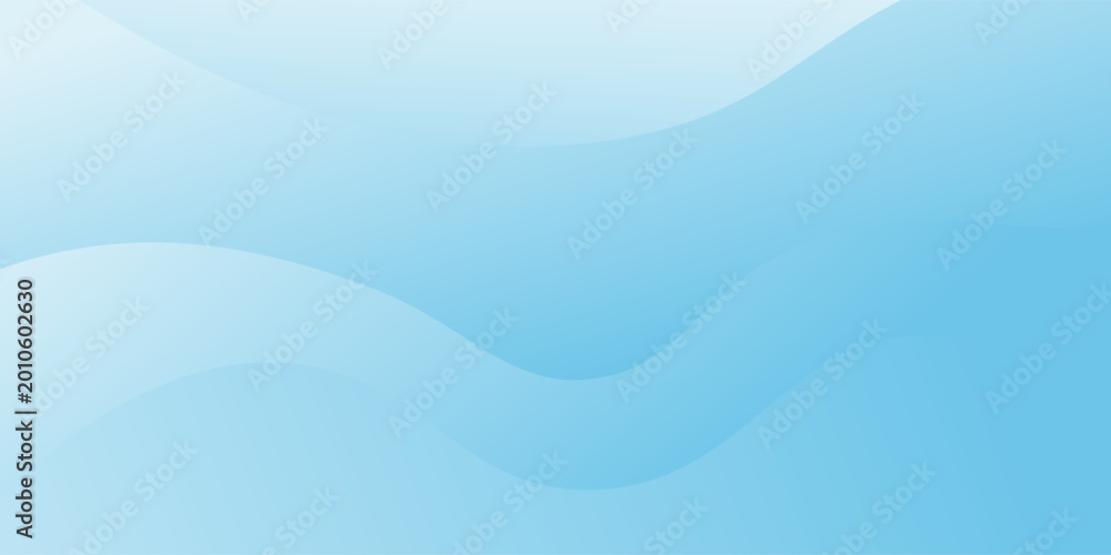 Naklejka premium Abstract light blue background with modern horizontal line elements.