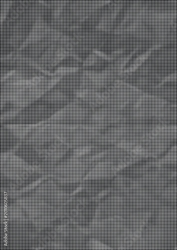 A close-up view of crumpled gray paper with a seamless texture