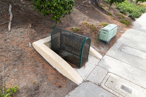 Tableau sur toile Backflow preventor green cage