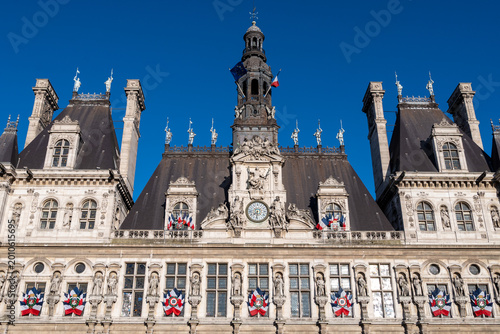 Architecture of Paris, Parisian neoclassical architecture facades, sculptural ornament and wrought-iron detailing, city's varied historical building types and styles