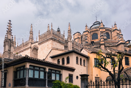 Foto Capilla Real de Granada construida entre 1505 y 1517 por orden de Isabel I de Ca