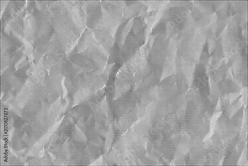 The image displays a crumpled gray paper texture with transparent background