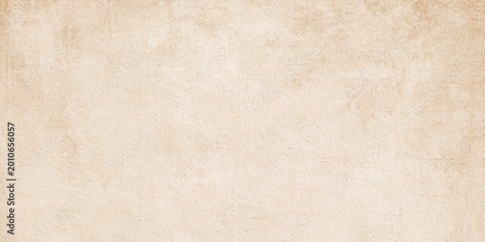 Fototapeta premium Old parchment paper texture with subtle grunge effects and vintage beige tones for rustic backgrounds and antique designs. Weathered vintage paper texture, subtle stains, mottled grain