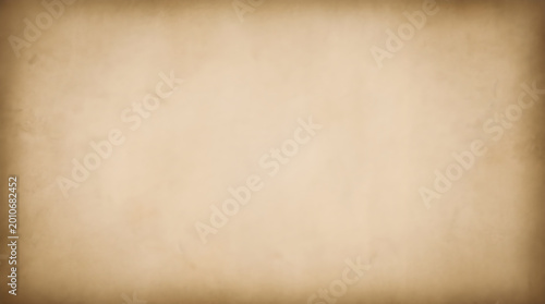 Vintage Paper Texture with Dark Vignette Edges and Grunge Surface