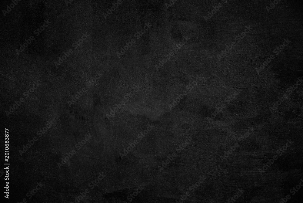Fototapeta premium Black Abstract Painted Plaster Texture Background