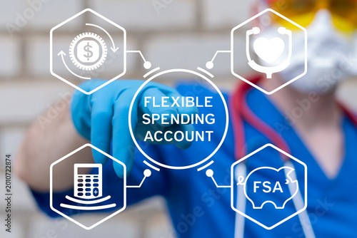 Φωτογραφία Health care concept of FSA Flexible Spending Account