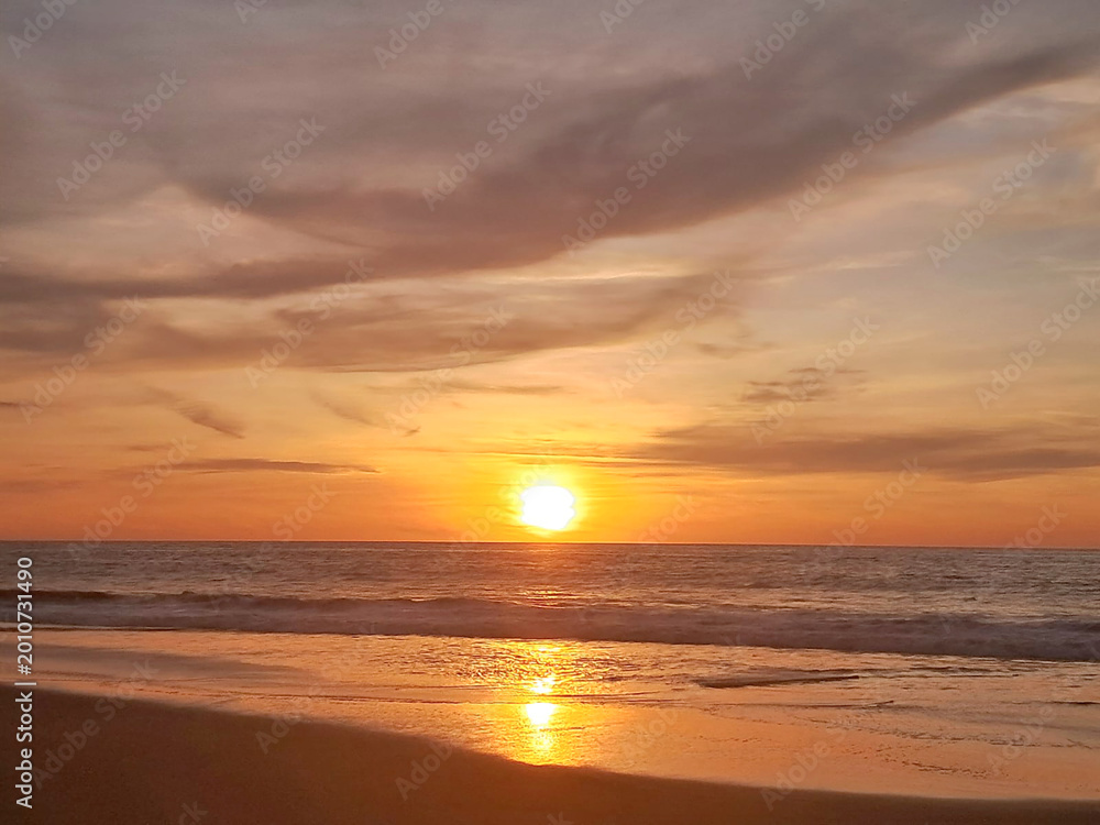 Fototapeta premium Atardecer