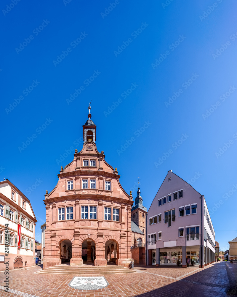 Fototapeta premium Altstadt, Buchen im Odenwald, Baden Württemberg, Deutschland 