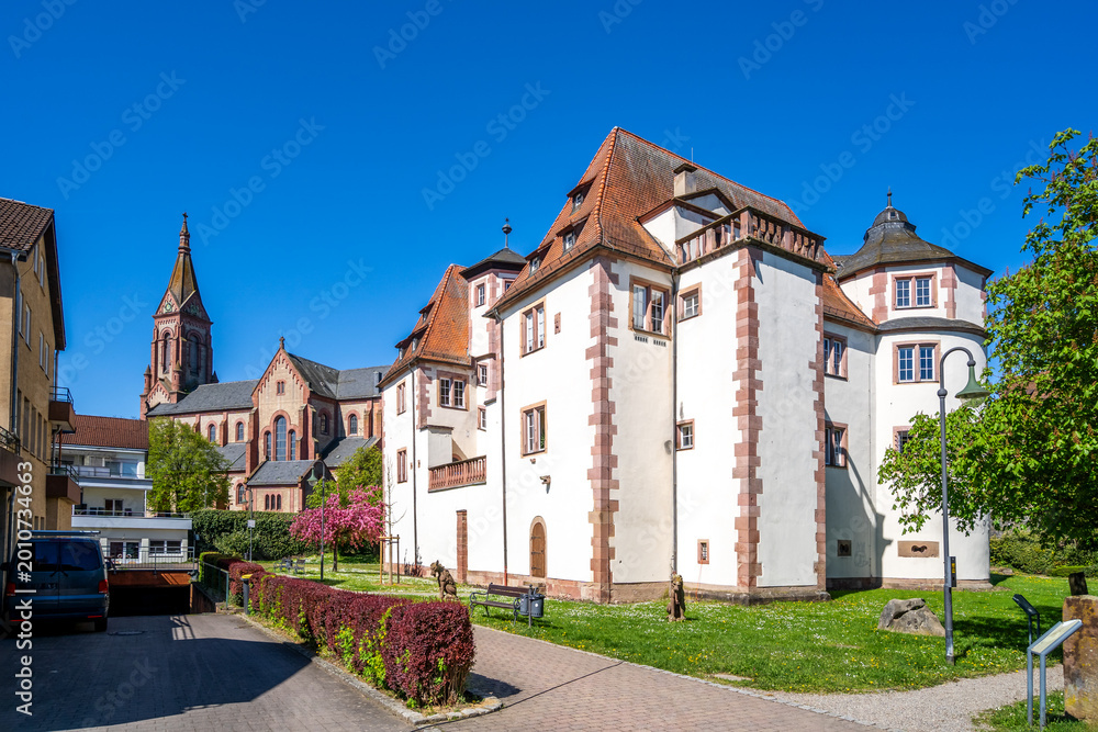 Obraz premium Altstadt, Hardheim, Baden Wuerttemberg, Deutschland 