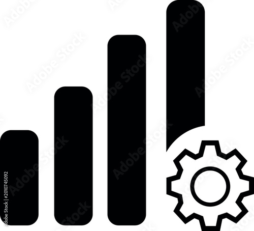 Data Growth and Configuration Icon