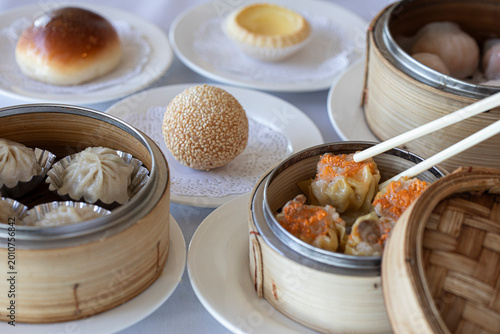 Selection of dim sum