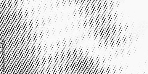 Schilderij op canvas Abstract background with dotted lines of varying thickness