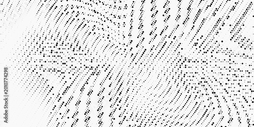 Photography Abstract background with dotted lines of varying thickness